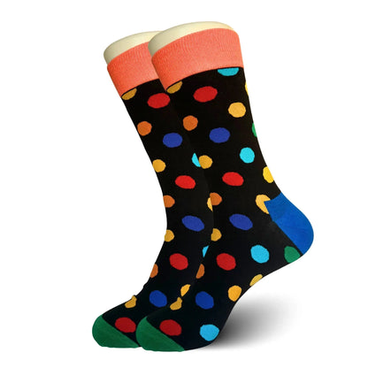 Mixed Polka Dot Socks - Sock Bro 