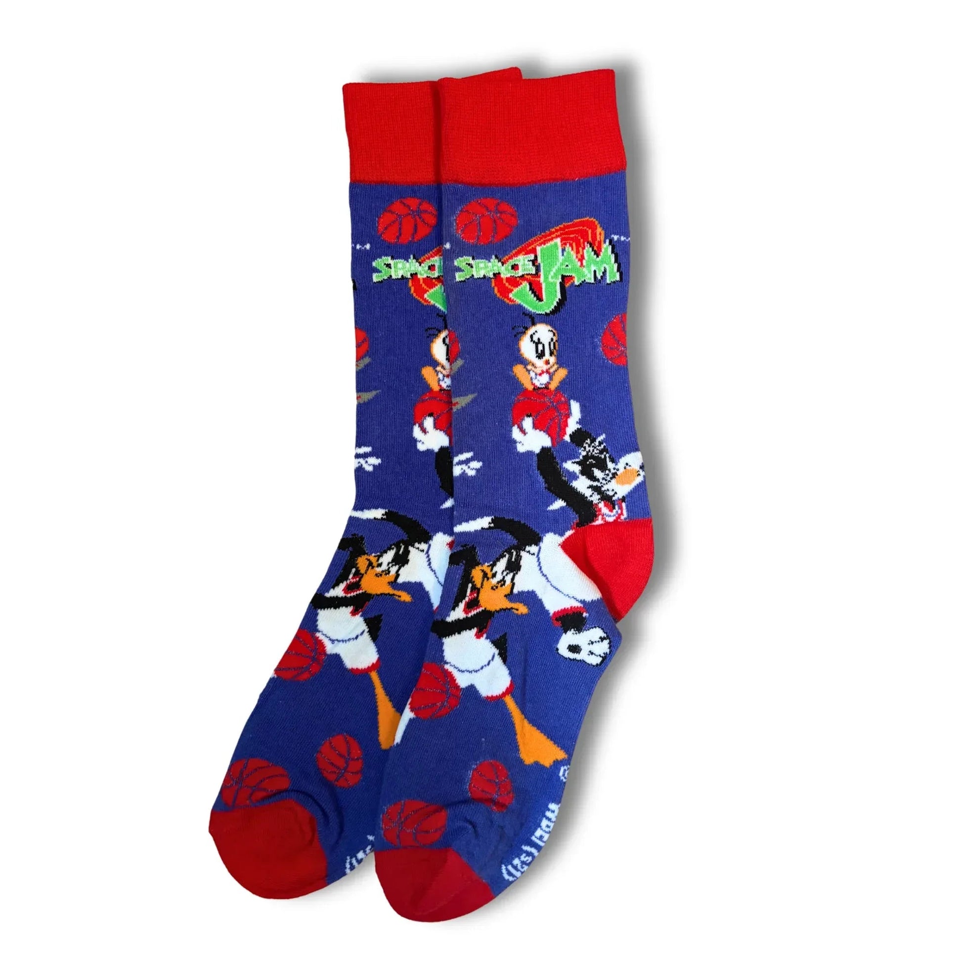 Purple Space Jam Socks - Sock Bro 