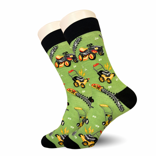 Green Landscaper socks