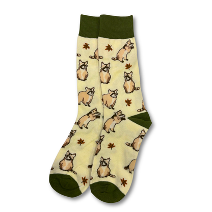 Raccoon Socks