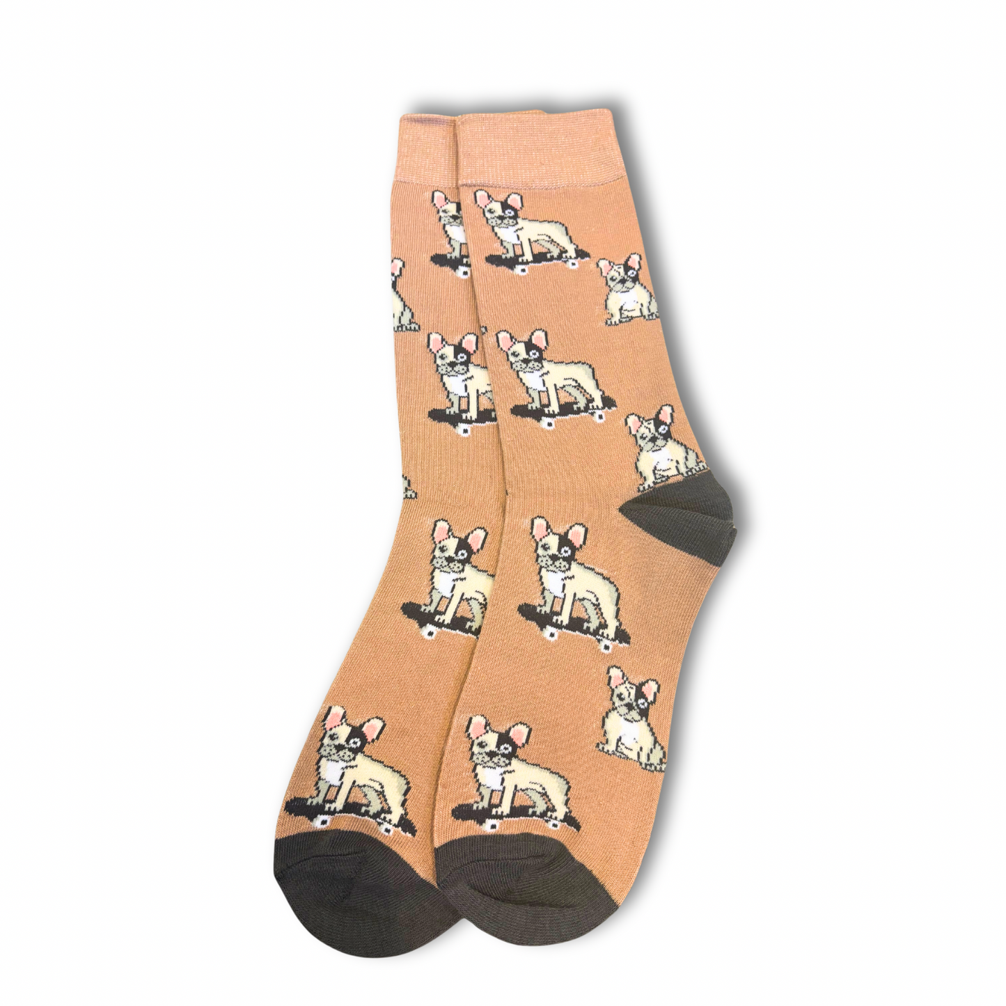 Skateboarding Dog Socks