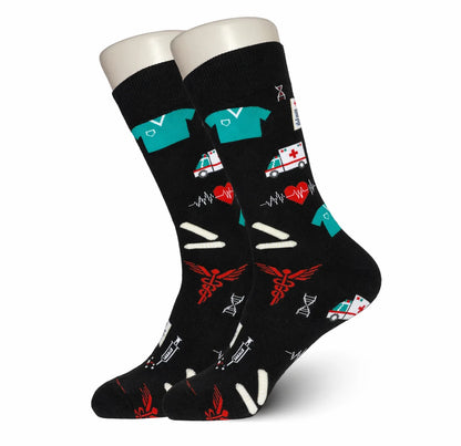 Black Nurse Socks