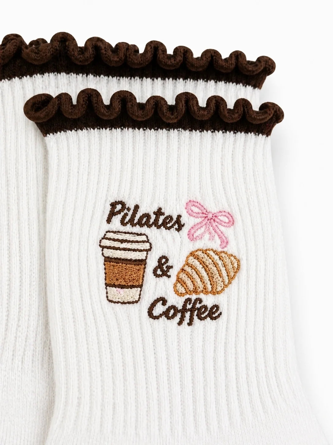 Pilates and Coffee Pilates Socks