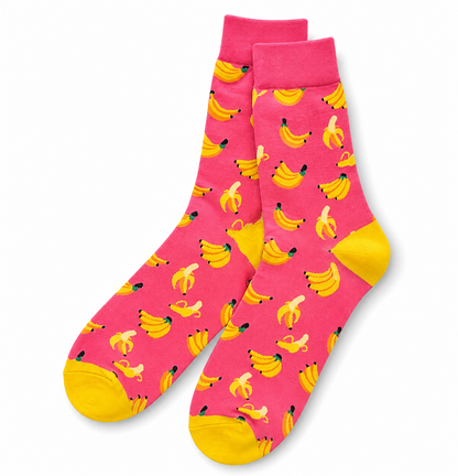 Pink Banana Socks