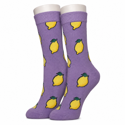 Purple Lemon Socks