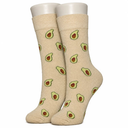 White Avocado Socks
