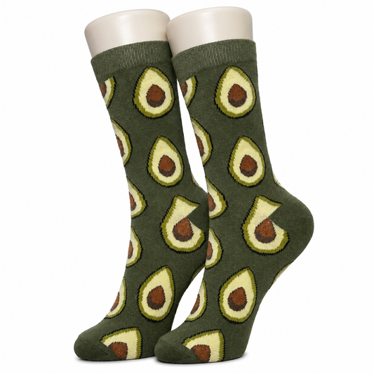 Green Women's Avocado Socks