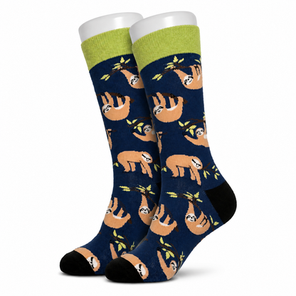Blue Sloth Socks