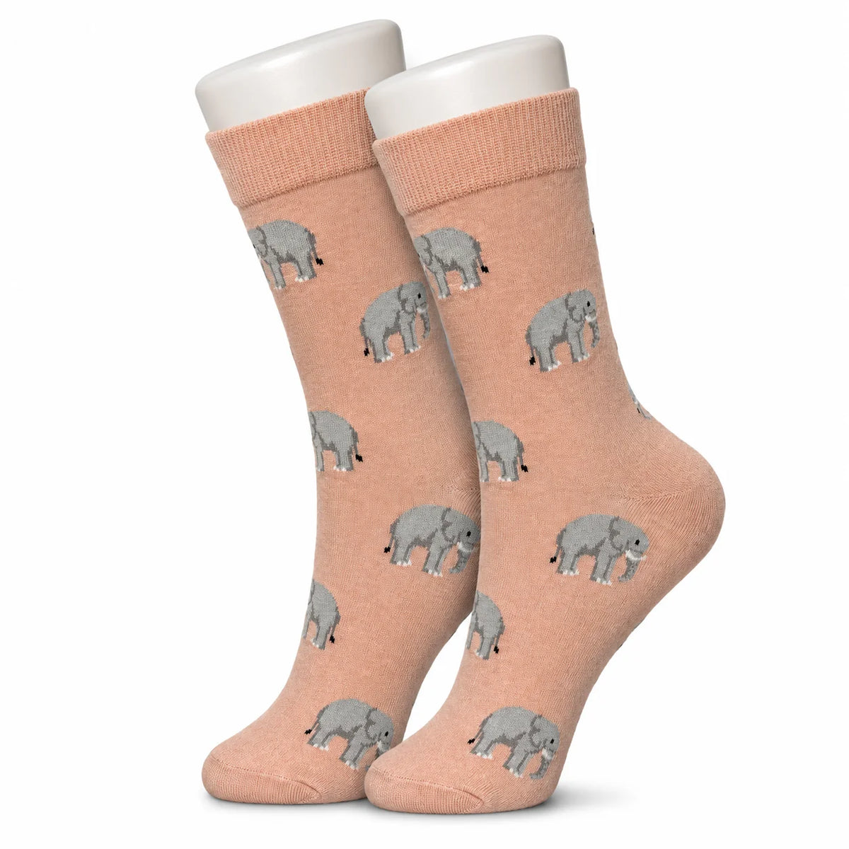 Pink Elephant Socks