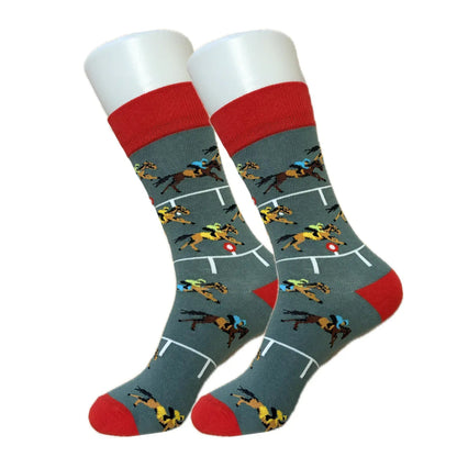 Horse Racing Socks - Sock Bro 