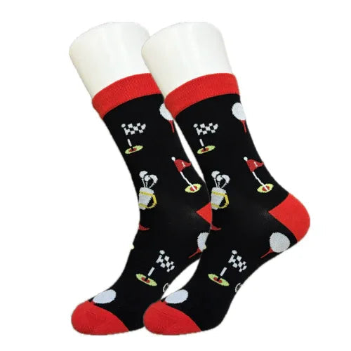 Black Golf Socks - Sock Bro 