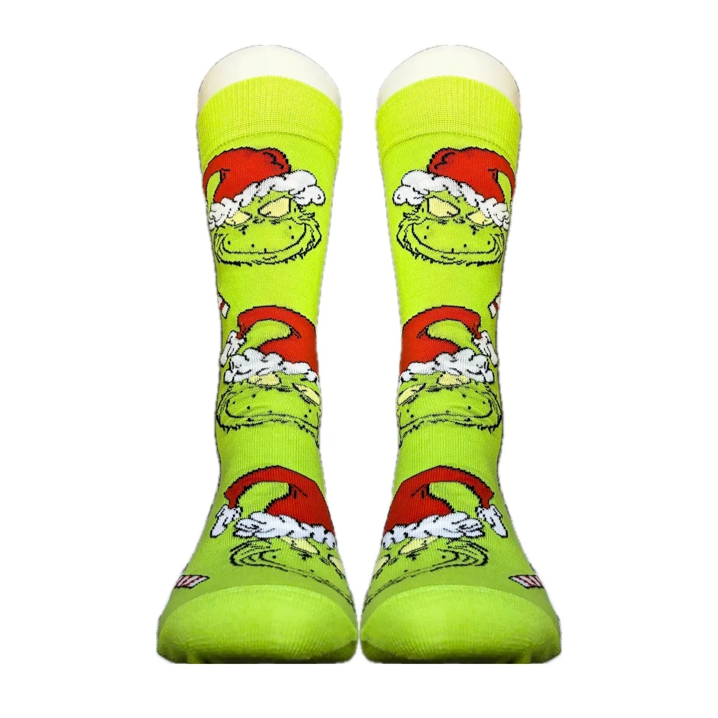 Green Grinch Socks