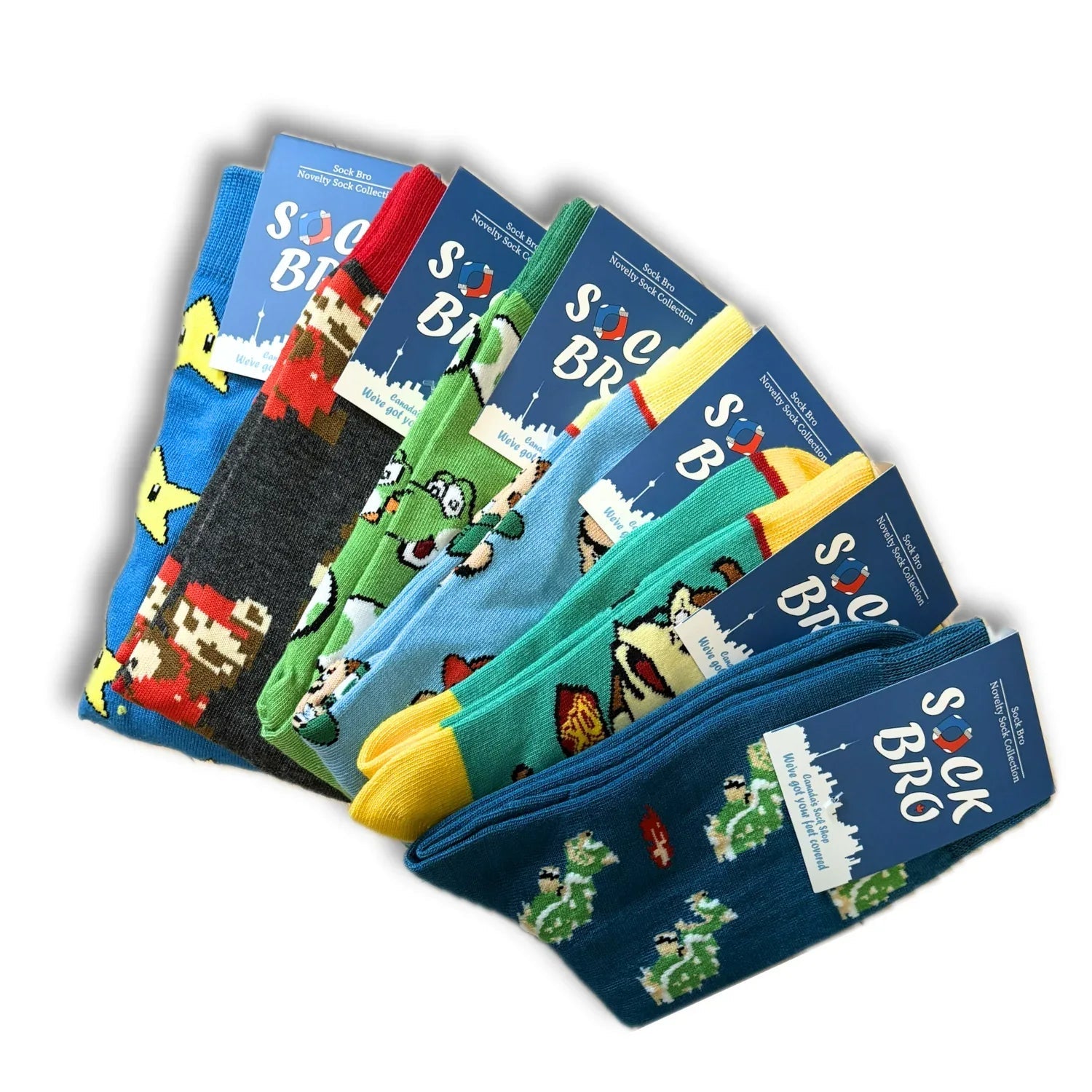 The Mario Party Bundle - 6 Pack - Sock Bro 