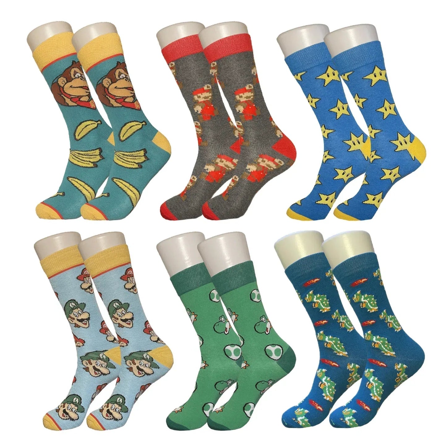 The Mario Party Bundle - 6 Pack - Sock Bro 