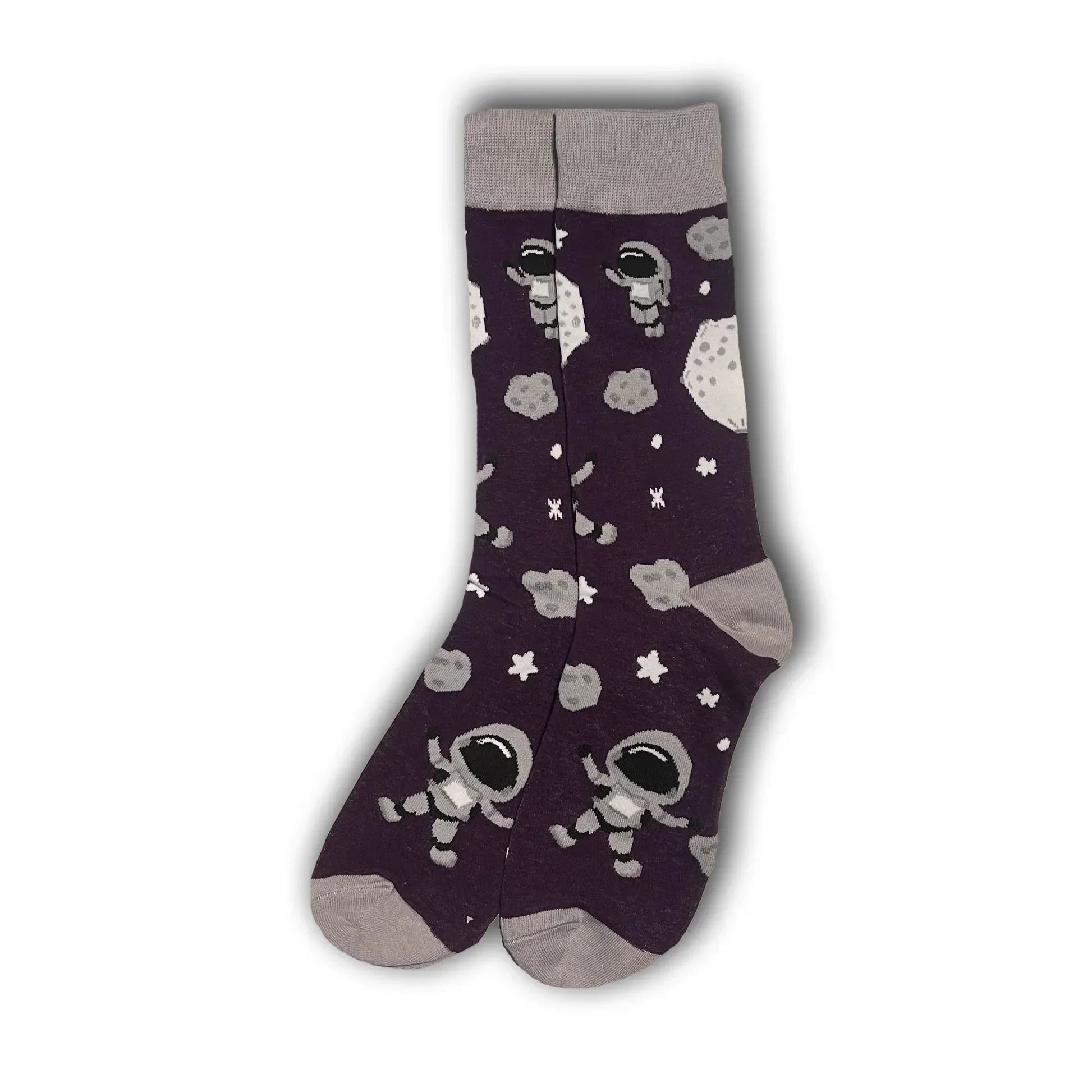 Purple Moon Socks - Sock Bro 