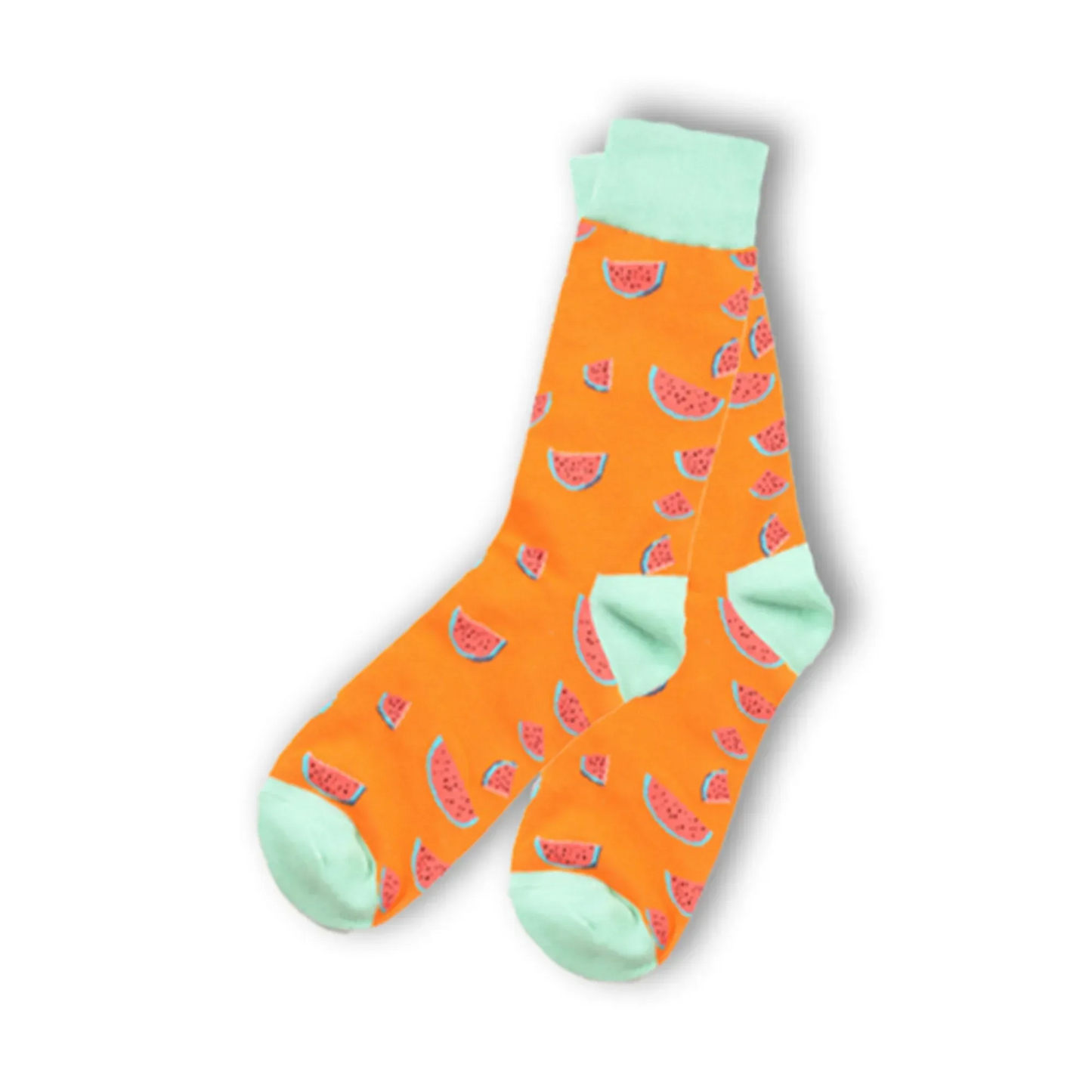 Orange Watermelon Socks - Sock Bro 