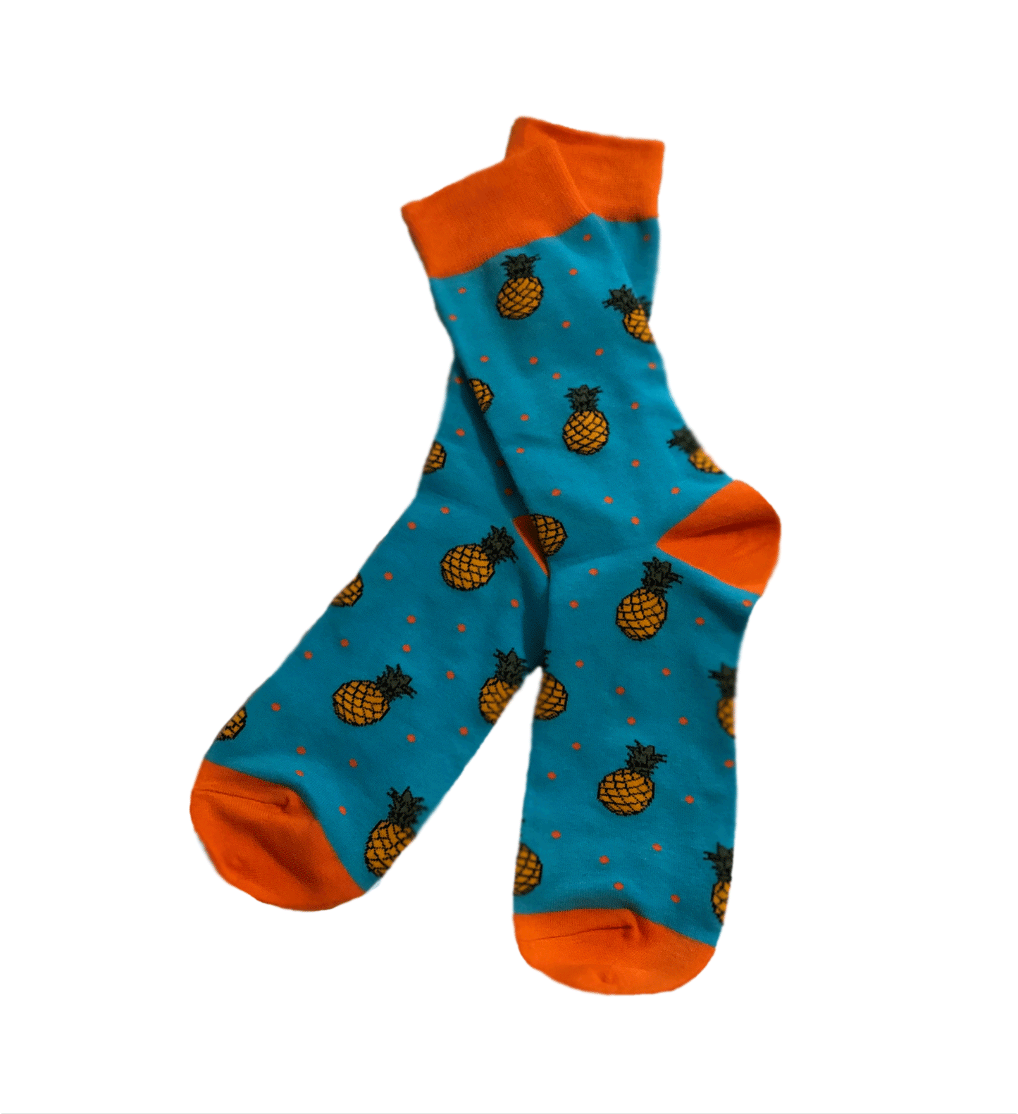 Blue Pineapple Socks