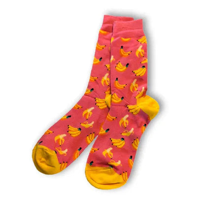 Pink Banana Socks - Sock Bro 