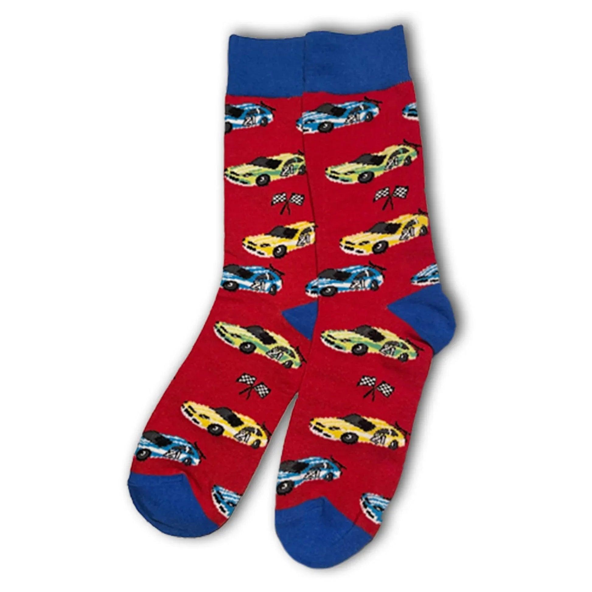 Red Racecar Socks - Sock Bro 
