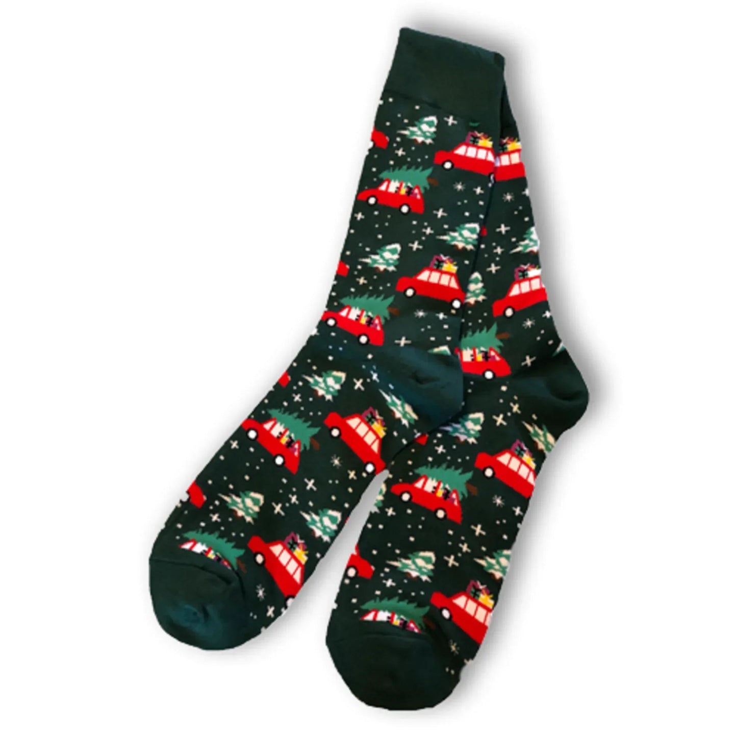 Christmas Tree Car Socks