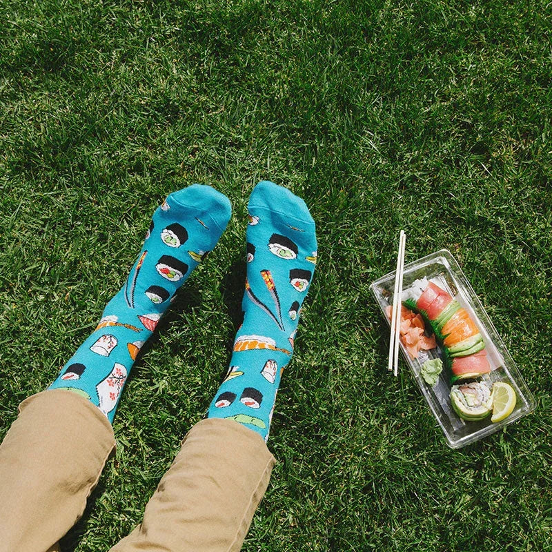 Blue Women's Sushi Socks