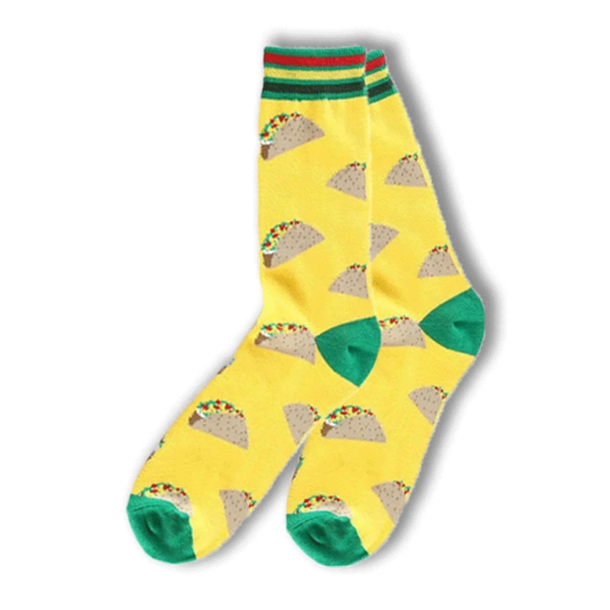 Yellow Taco Socks - Sock Bro 