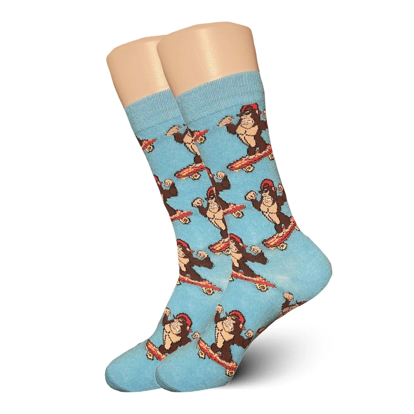 Skateboarding Gorilla Socks - Sock Bro 