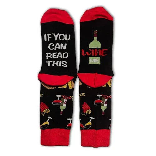 Wine and Cheese Socks - Sock Bro 