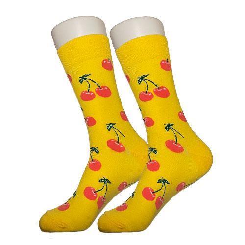 Red Cherry Socks - Sock Bro 