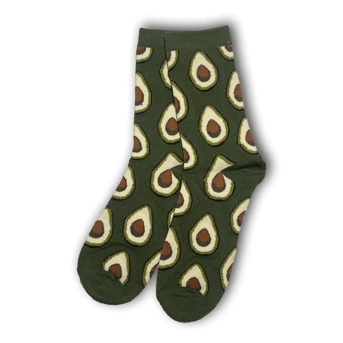 Green Women's Avocado Socks - Sock Bro 