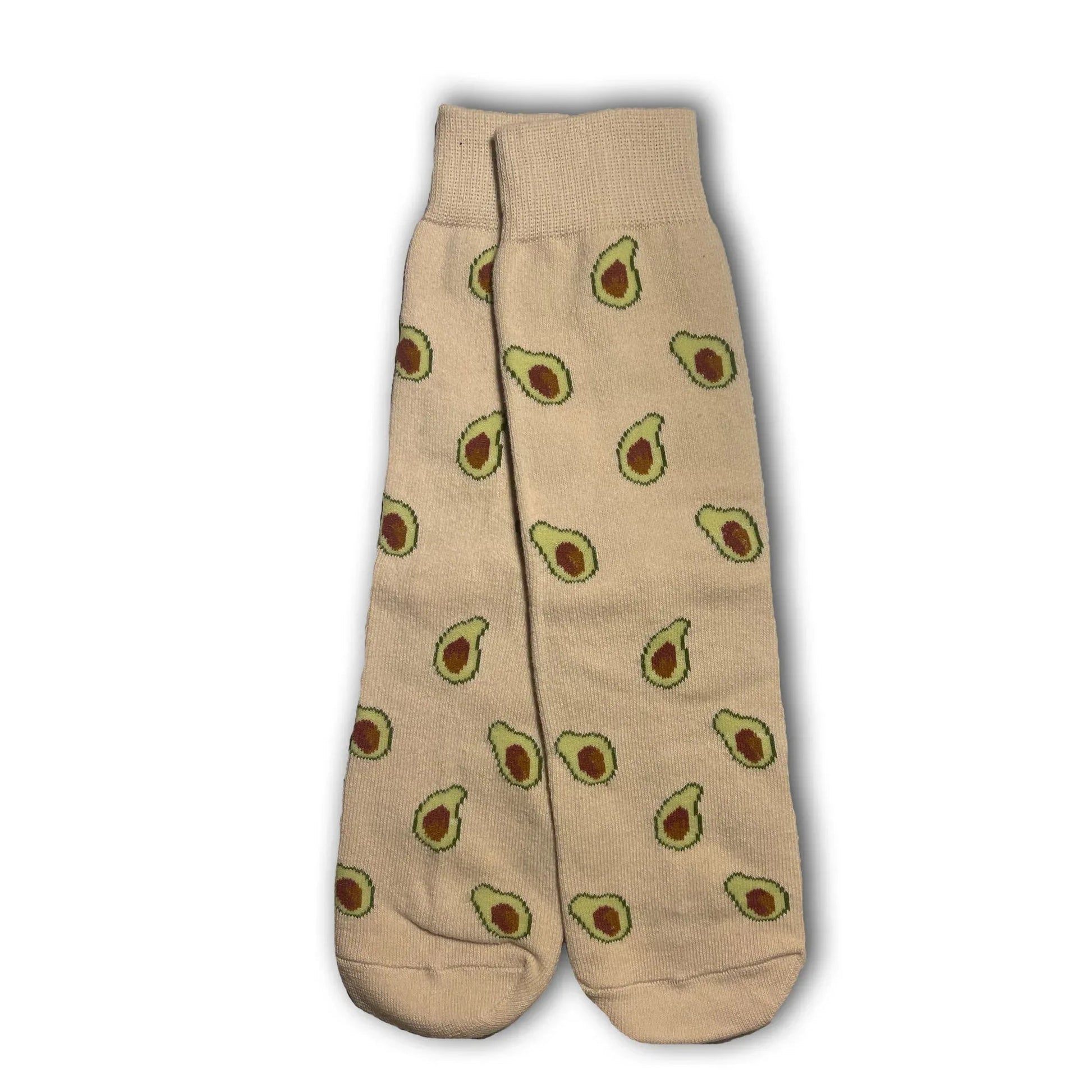 White Avocado Socks - Sock Bro 