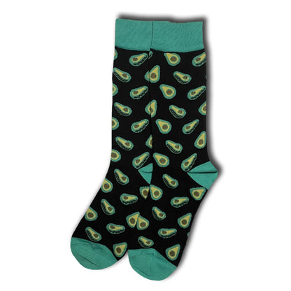 Black Avocado Socks - Sock Bro 