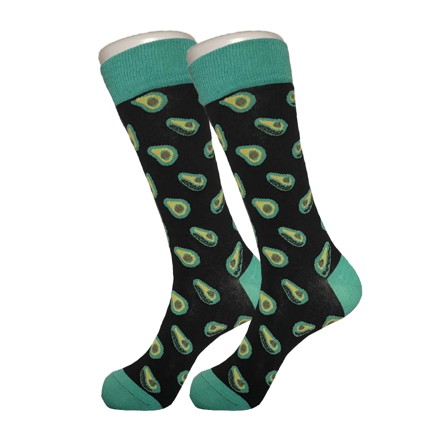 Black Avocado Socks - Sock Bro 