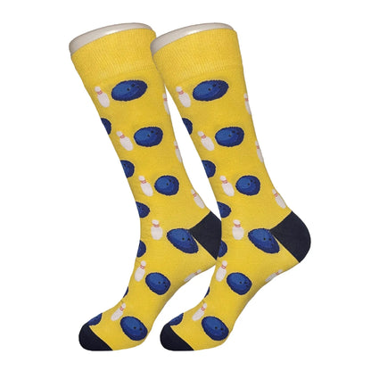 Yellow Bowling Socks - Sock Bro 