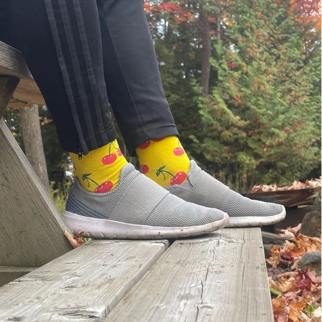 Red Cherry Socks - Sock Bro 