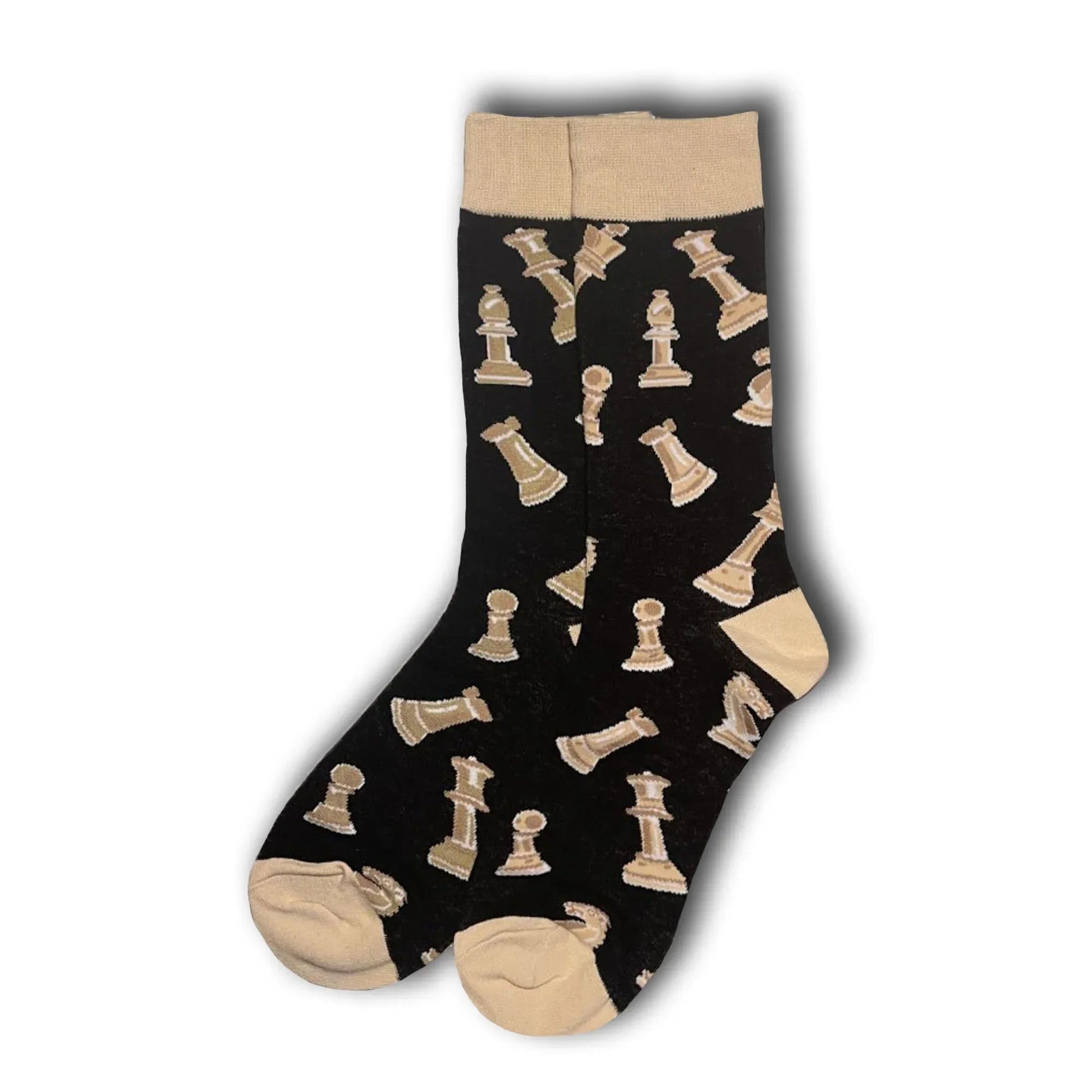 Black Chess Socks - Sock Bro 