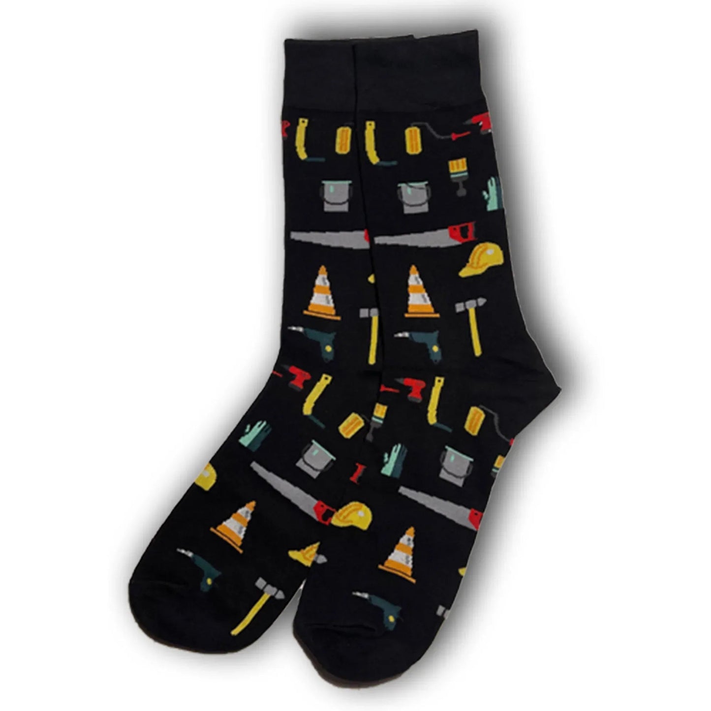 Black Construction Socks - Sock Bro 
