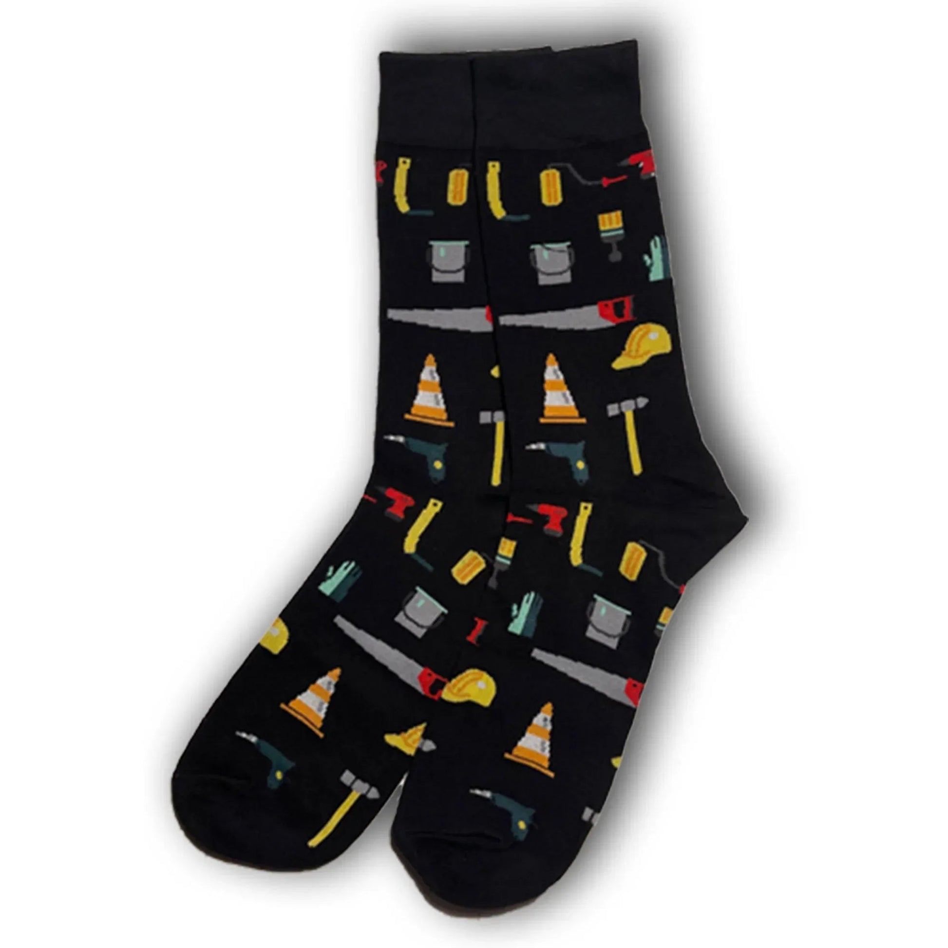 Black Construction Socks - Sock Bro 