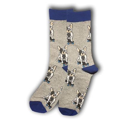 Skateboarding Dog Socks - Sock Bro 