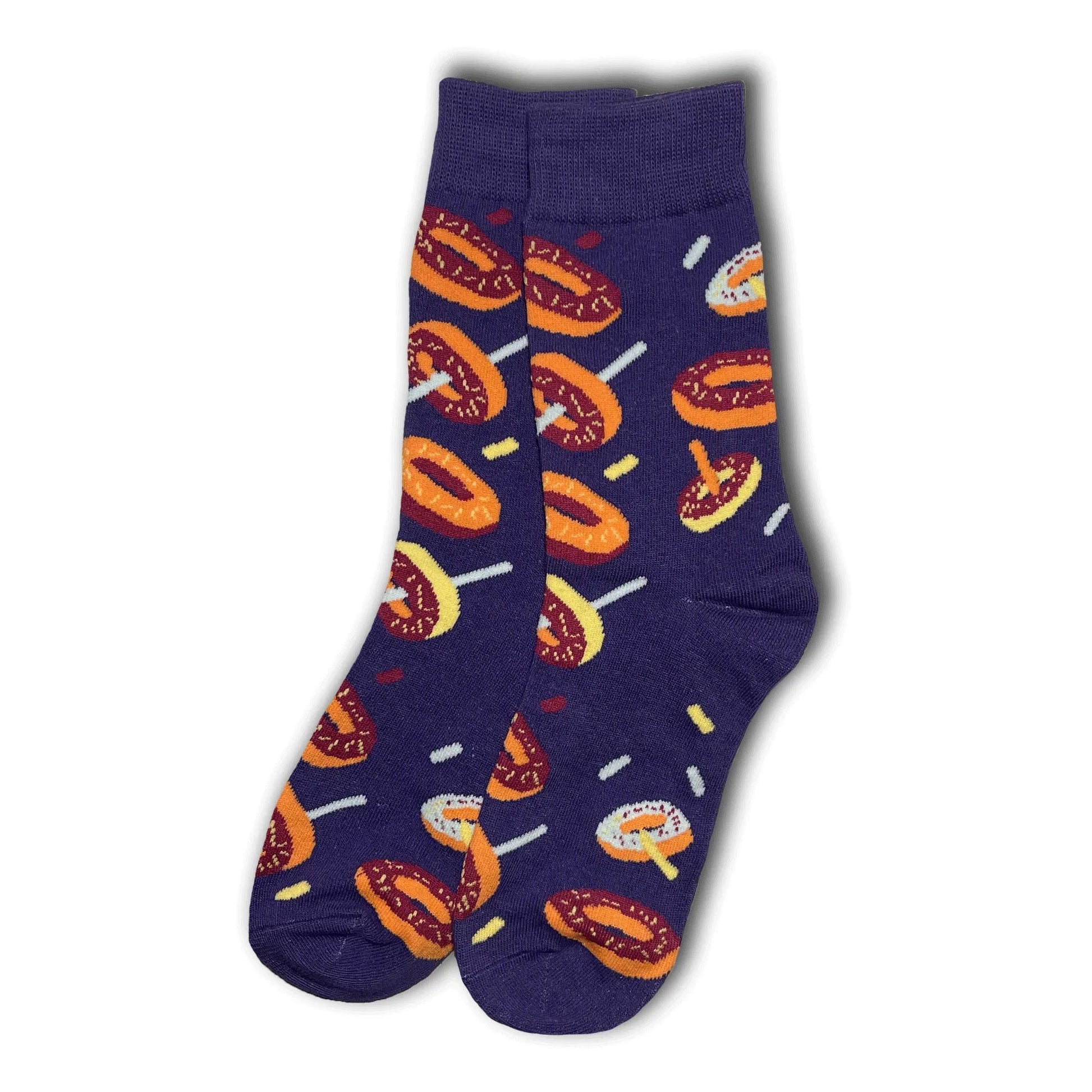 Purple Donut Socks - Sock Bro 