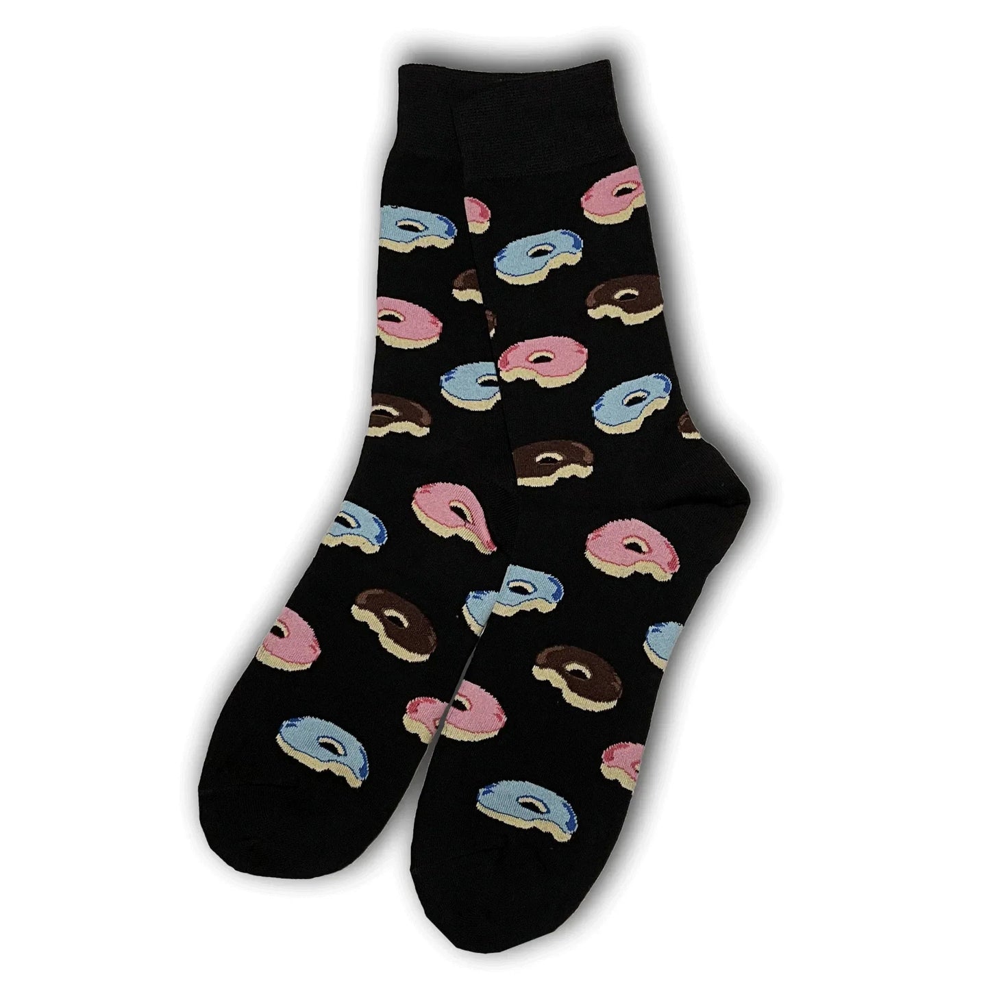 Black Donut Socks - Sock Bro 