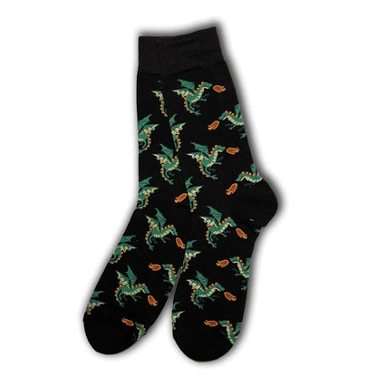 Black Dragon Socks - Sock Bro 