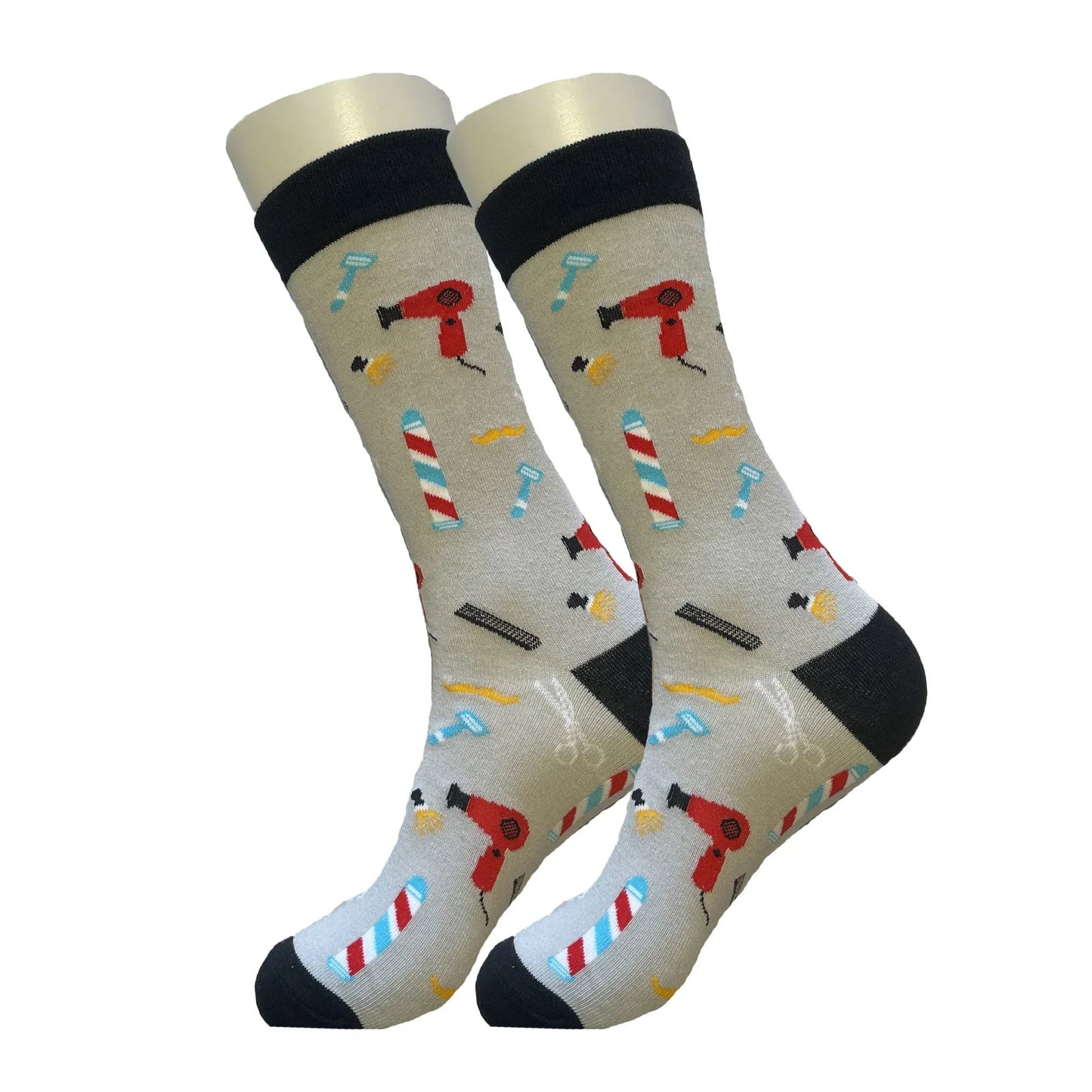 Grey Hairdresser Socks - Sock Bro 