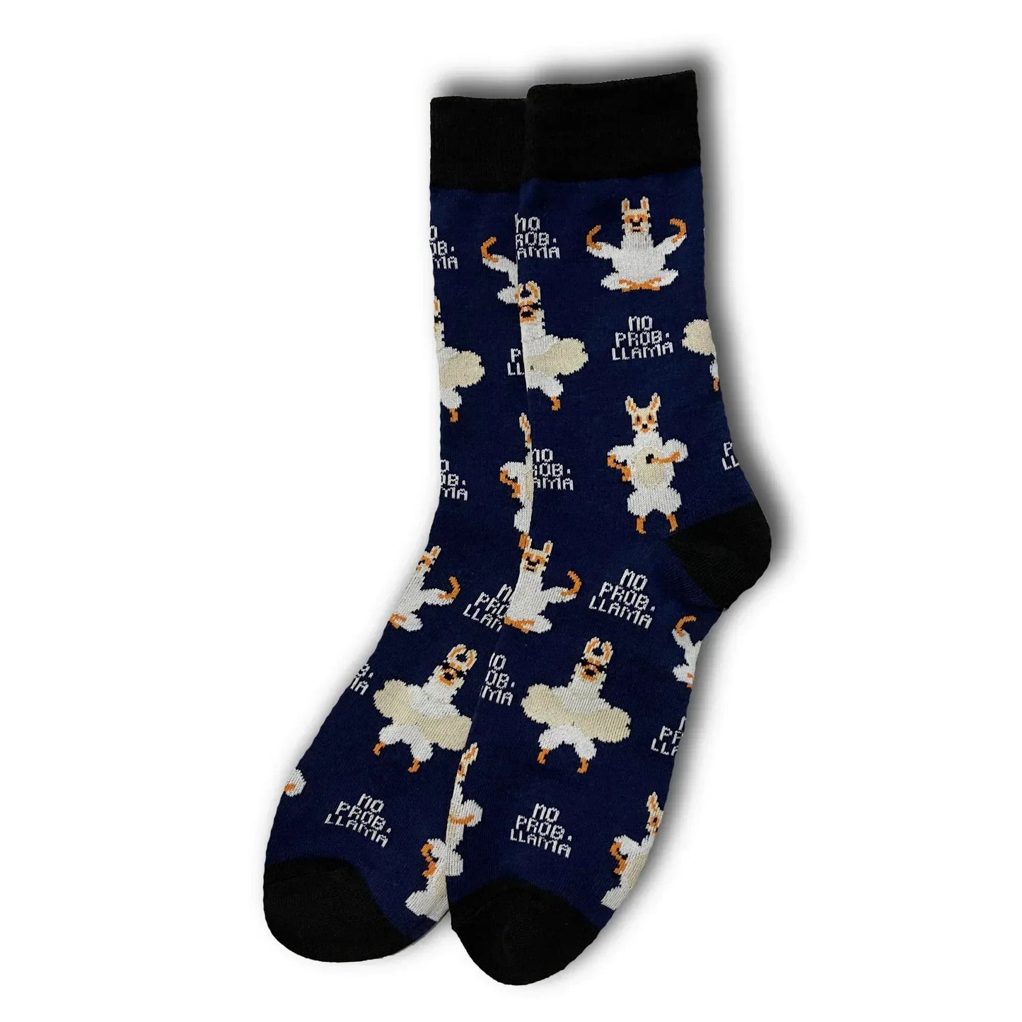 Blue Llama Socks