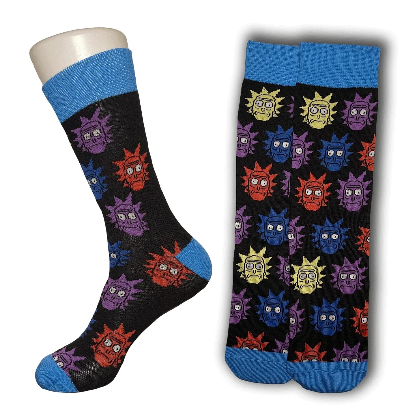 Mixed Colour Rick Socks - Sock Bro 