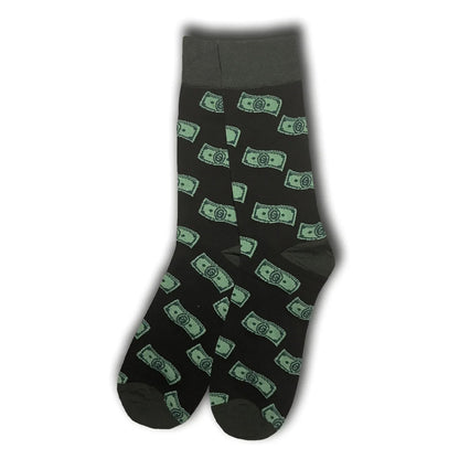 Black Money Socks - Sock Bro 