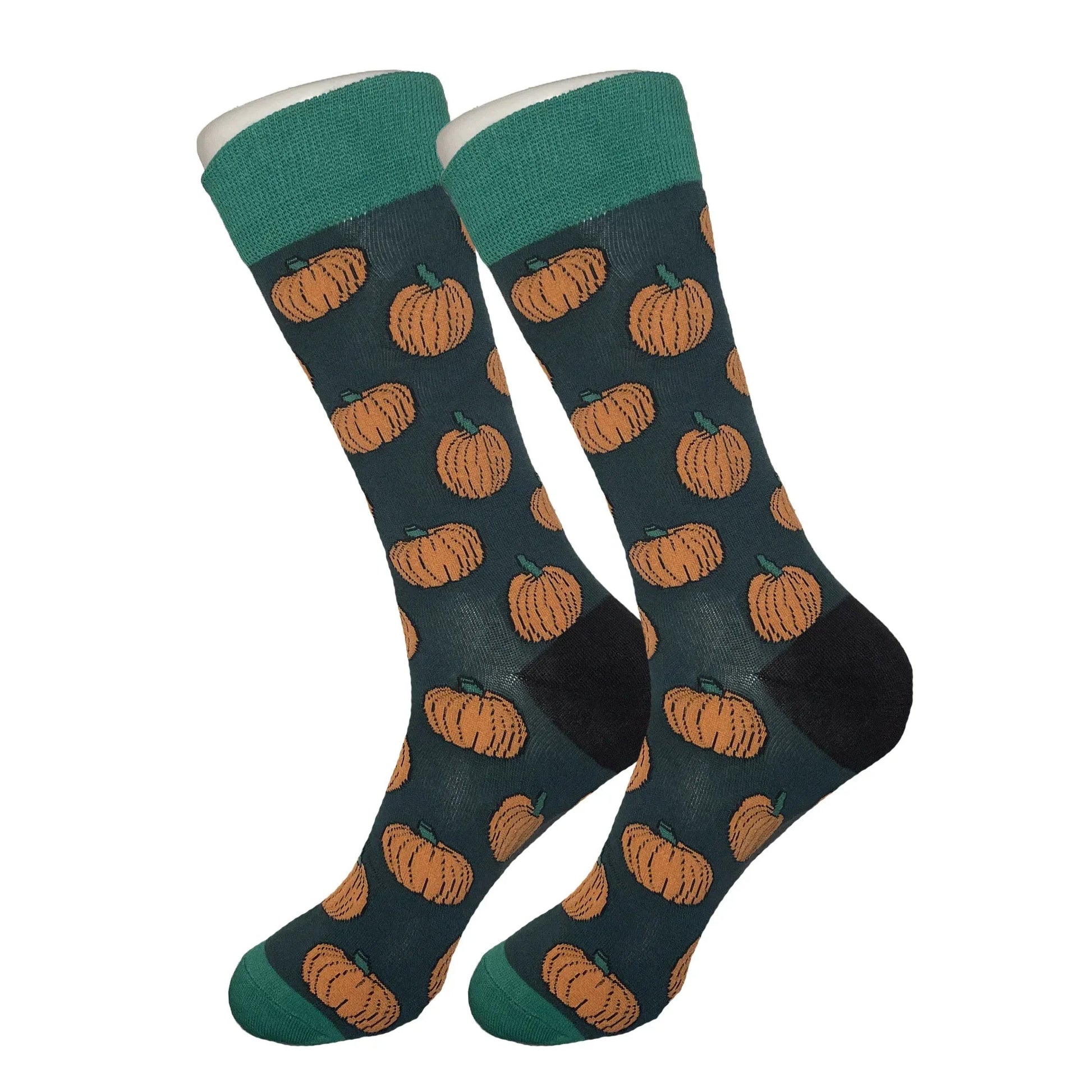 Orange Pumpkin Socks - Sock Bro 