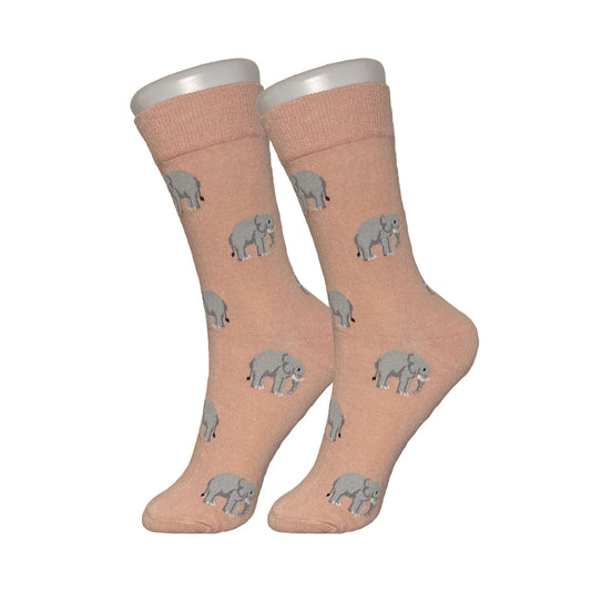 Pink Elephant Socks - Sock Bro 