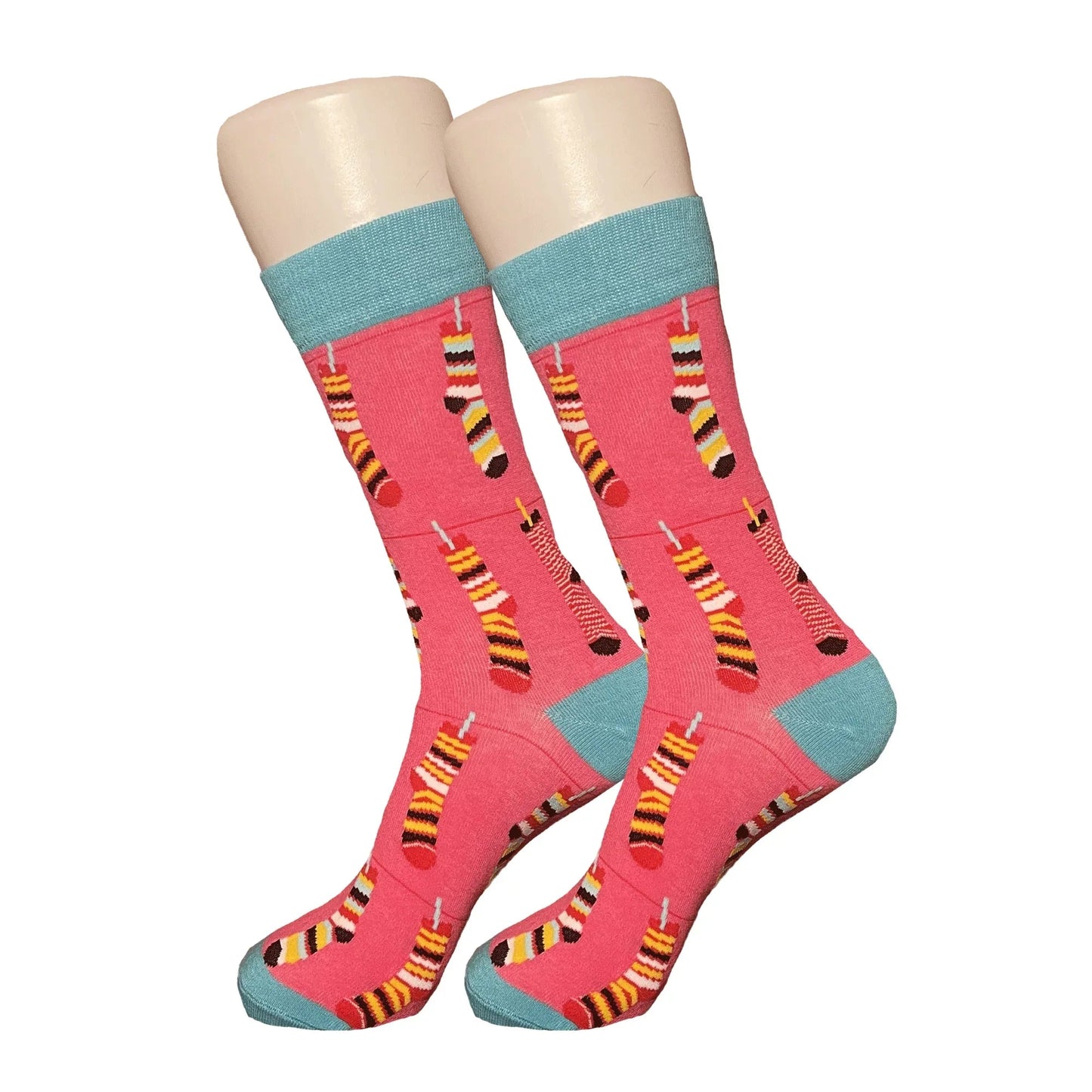 Pink Crazy Sock Socks - Sock Bro 