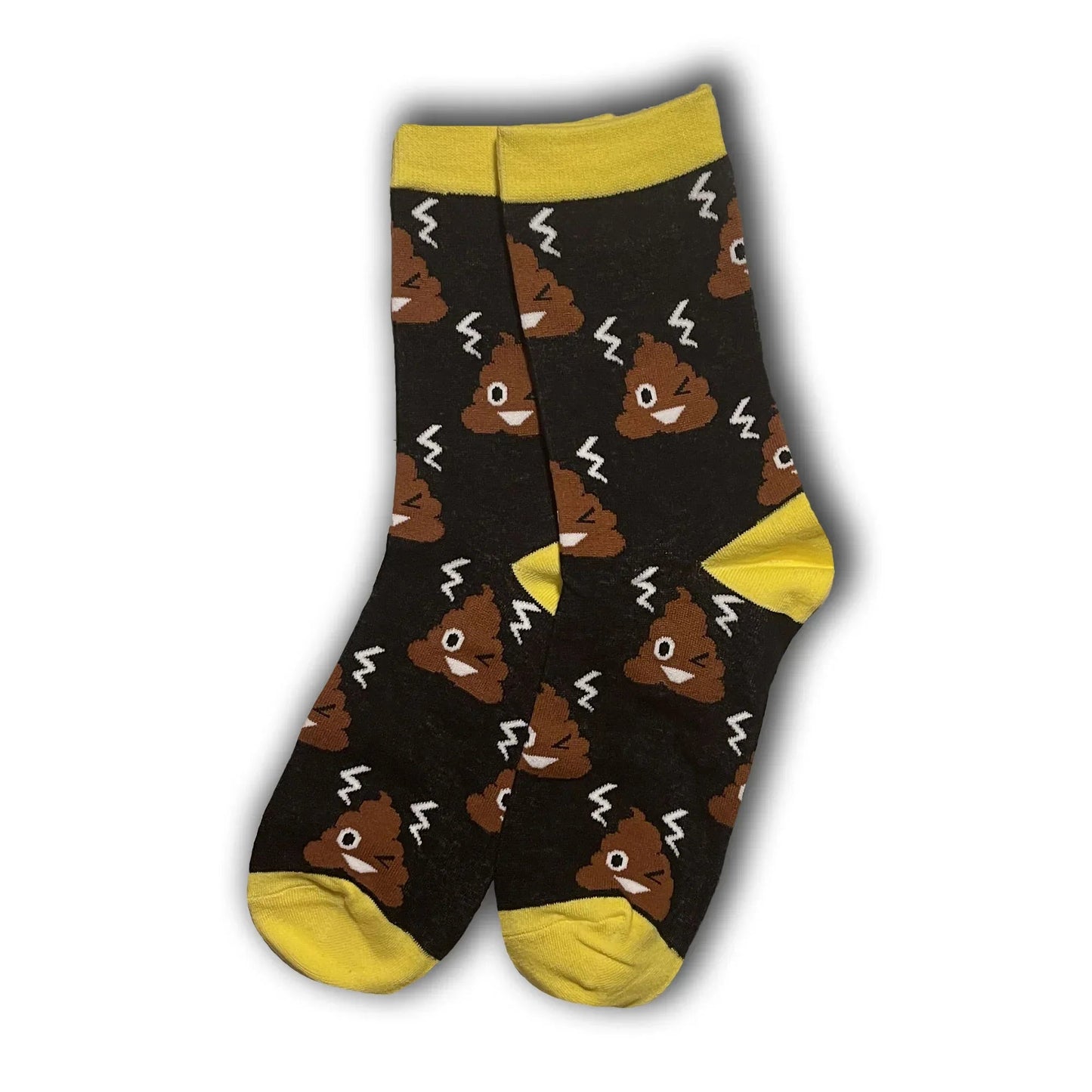 Women's Poo Emoji Socks - Sock Bro 